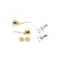 Como Round Rose Door Lever
