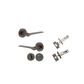 Como Round Rose Door Lever