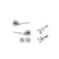Como Round Rose Door Lever