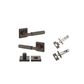 Brunswick Square Rose Door Lever