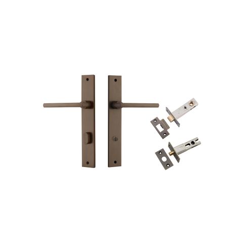 Baltimore Rectangular Lever Priv Kit SB