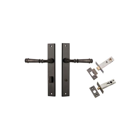 Verona Rectangular Lever Priv Kit SB