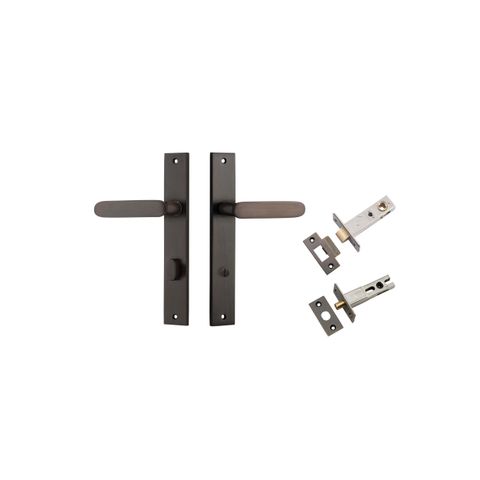 Bronte Rectangular Lever Priv Kit SB
