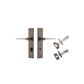 Como Chamfered Door Lever