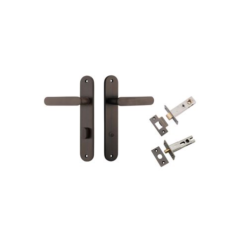 Bronte Oval Lever Priv Kit SB