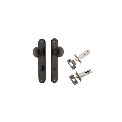 Paddington Oval Knob Priv Kit SB