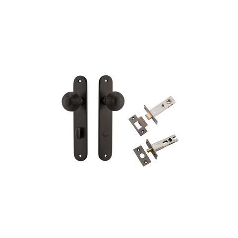 Guildford Oval Knob Priv Kit SB