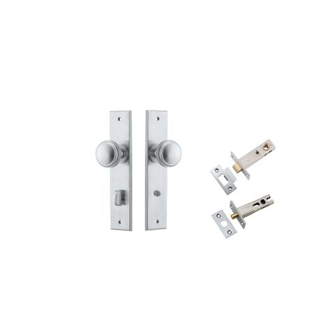 Paddington Chamfered Knob Priv Kit BC