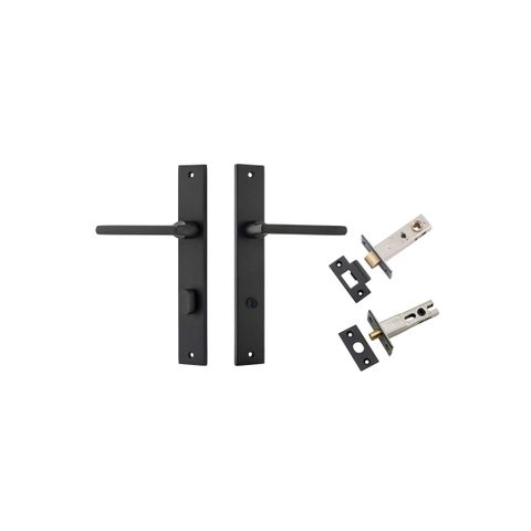 Baltimore Rectangular Lever Priv Kit MB