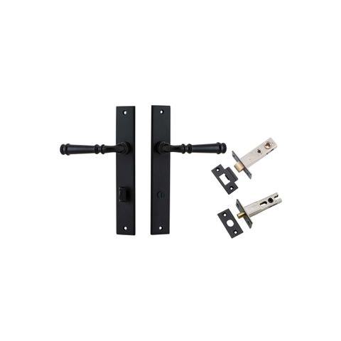 Verona Rectangular Lever Priv Kit MB