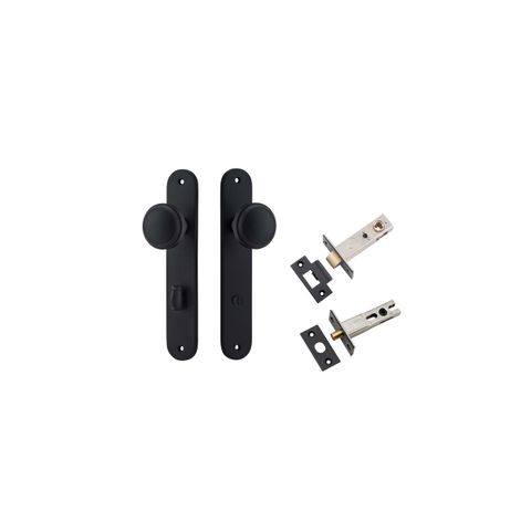 Paddington Oval Knob Priv Kit MB