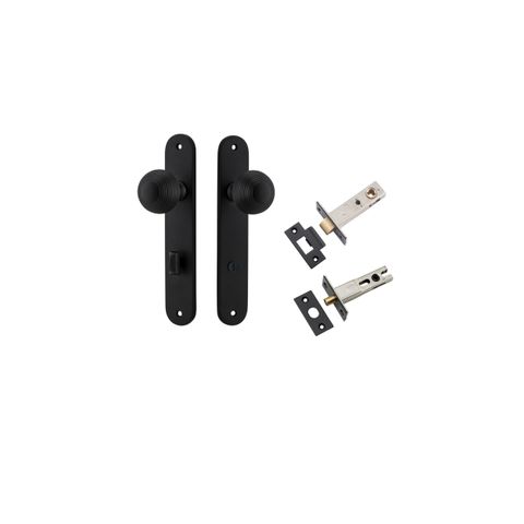 Guildford Oval Knob Priv Kit MB