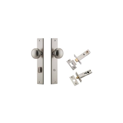 Paddington Rectangular Knob Priv Kit SN