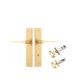 Como Chamfered Door Lever