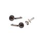 Oslo Return Round Rose Door Lever