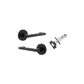 Baltimore Return Round Rose Door Lever