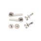 Osaka Round Rose Door Lever