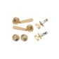 Copenhagen Round Rose Door Lever