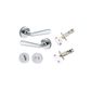 Copenhagen Round Rose Door Lever
