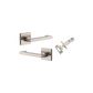 Baltimore Return Square Rose Door Lever