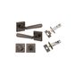 Copenhagen Square Rose Door Lever