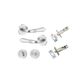 Sarlat Round Rose Door Lever