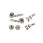 Sarlat Round Rose Door Lever
