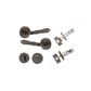 Sarlat Round Rose Door Lever
