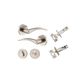 Oxford Round Rose Door Lever