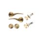 Oxford Round Rose Door Lever