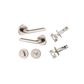 Baltimore Round Rose Door Lever