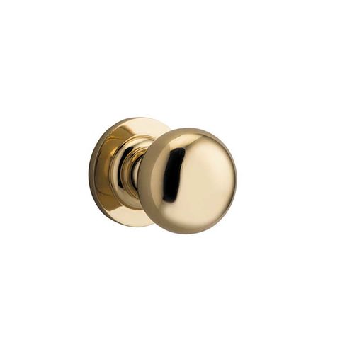 Cambridge Round Rose Knob Pas PB