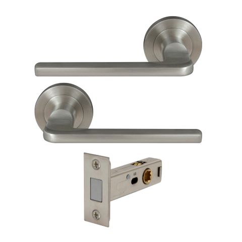 Chalet Round Rose Passage Set - Magnet