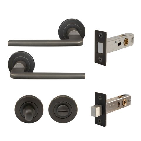 Chalet Round Rose Privacy Set - Magnetic