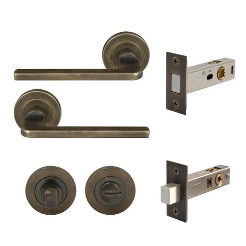 Chalet Round Rose Privacy Set - Magnetic