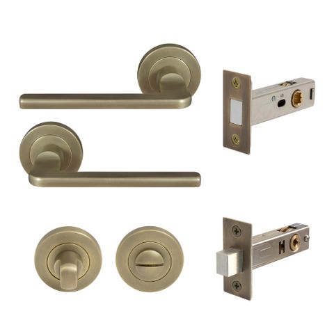 Chalet Round Rose Privacy Set - Magnetic