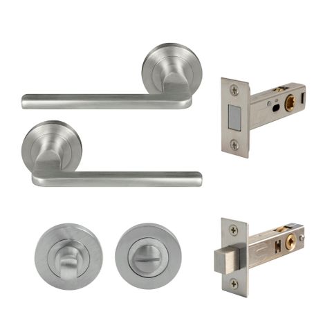 Chalet Round Rose Privacy Set - Magnetic