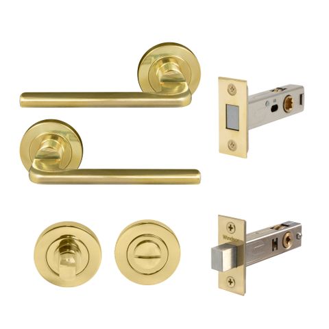 Chalet Round Rose Privacy Set - Magnetic