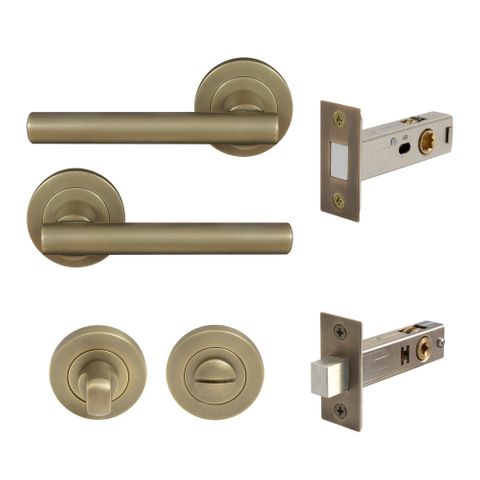 Charleston Round Rose Privacy Set - Magn