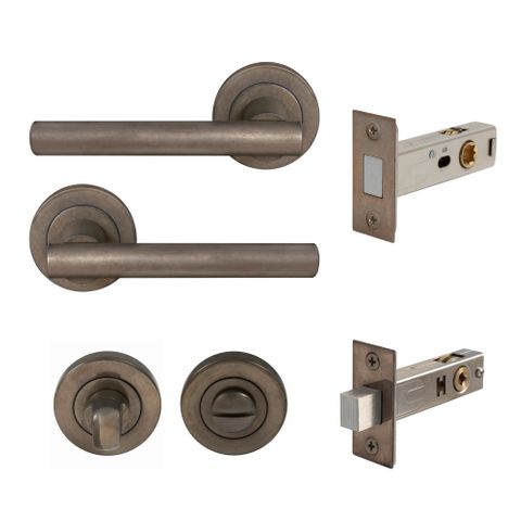 Charleston Round Rose Privacy Set - Magn