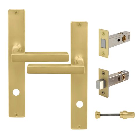 Federal Longplate Square Privacy Set - M