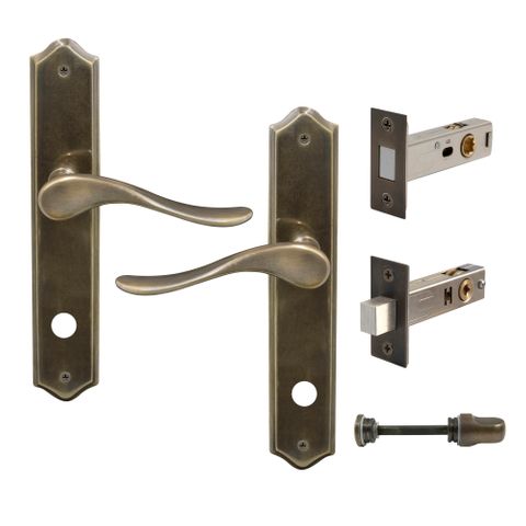 Haven Longplate Traditional Privacy Set