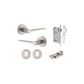 Como Round Rose Door Lever