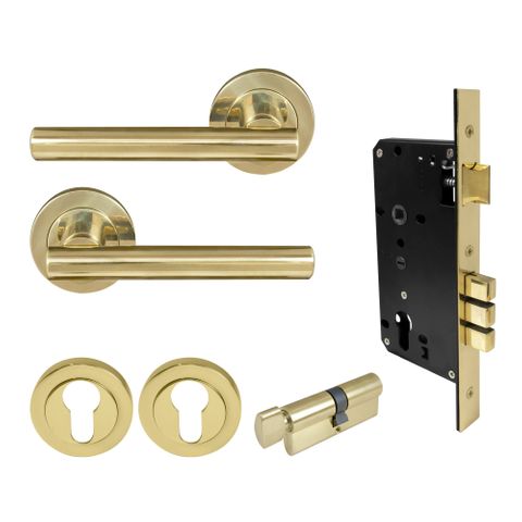 Charleston Round Rose Entrance Set - E85