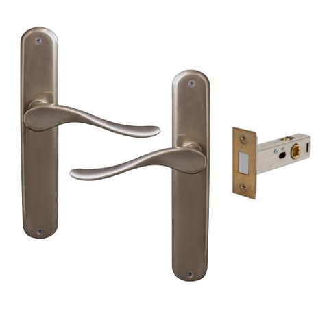 Haven Longplate Oval Passage Set - Magn.