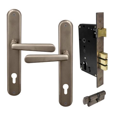 Villa Longplate Oval Entrance Set - E85