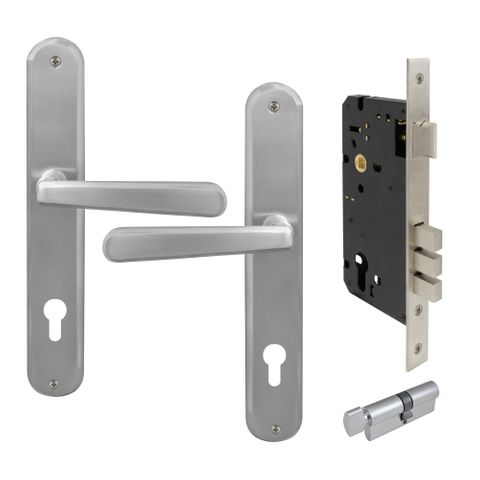 Villa Longplate Oval Entrance Set - E85