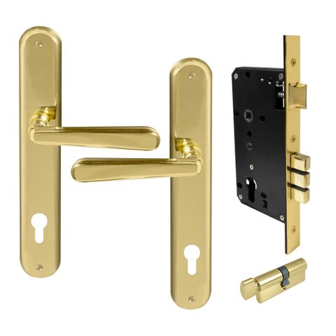 Villa Longplate Oval Entrance Set - E85