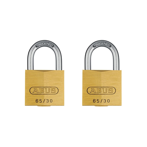 ABUS 65/30 Padlock - KD, twin pack