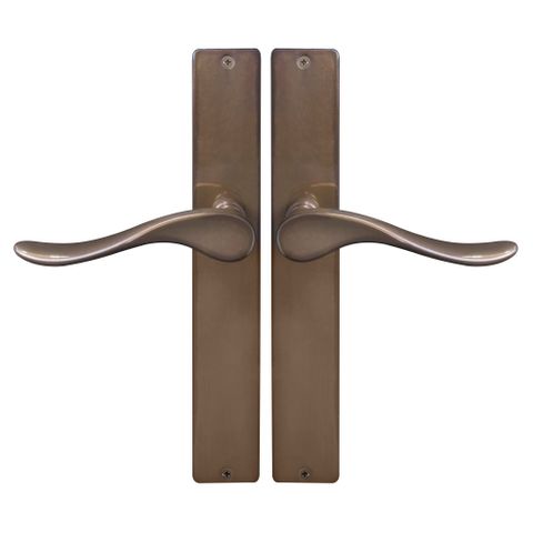 Haven Square Longplate Lever Set AB